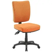Flash II Deluxe Heavy-Duty Ergonomic Chair Orange