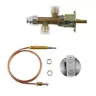 LPG Propane Gas Fireplace Fire Pit BBQ Flame Failure Safety Control Valve Repair