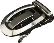 [ANDRESLAD] Elegant Business Belt Buckle Automatic Lock for Men's Leather Belt Men's Belt Buckle