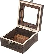 Wood Display Case Shadow Box Frame for Insect Specimens Photos Memorabilia Elegant Design with Lid Multi Functional Storage for Bugs Jewelry Crafts