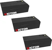 Victor Humane Mouse Traps Indoor for Home - M250BSR-3 - No Touch Electric Mouse Traps for Home, Pack of 3