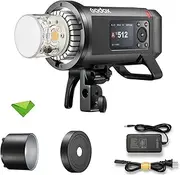 GODOX AD600ProII AD600 Pro II 600Ws 2.4G TTL Flash Speedlight, GN87 1/8000 HSS, 40W Bi-color Modeling light, Monolight Strobe Flash for Canon, Sony, Nikon, Fuji, Olympus, Panasonic(AD600 Pro Upgraded)