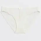 Triumph O4B22 Lace Bikini Briefs Sheer Mesh Mid Rise Soft Stretch Bow