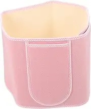 Happyyami Fitness Waist Brace Breathable Wear Resistant Back Support for Daily Use Professional Waist Support for Women for Running and Yoga Comfortable Elastic Material Pink