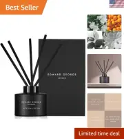 Reed Diffusers for Home Egyptian Cotton Fragrance Oil Reed Diffuser Set with ...
