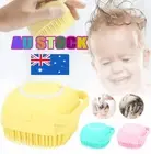 Silicone Bath Body Brush Scrubber with Soap Dispenser-Handheld Bath Scrubber ZQ