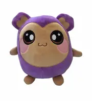 Squeezamals Plush Purple Monkey 9"