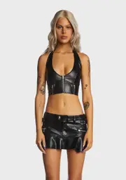 Rough It Halter Top