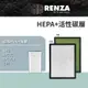 RENZA 適用Haier海爾 小H AP225 AP225A 5-13坪 空氣清淨機 濾心 濾網