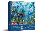 SunsOut Return to Treasure Island Jigsaw Puzzle 1000 Pieces (SUN80121)