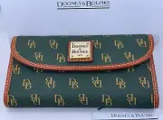 Dooney & Bourke Gretta Continental Clutch Wallet Ivy Color