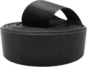 Nylon Webbing Strap, Heavy Duty 10 Yard Webbing Roll, Flat Nylon Strapping for Backpack, DIY Crafting, Repairing