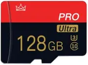 128GB Micro SD Card Class 10 with SD Adapter High Speed Memory Card for Tablet,Camera,Drone