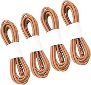 Operitacx DIY Hand Account Accessories 4 Rolls of Notebook Ropes Elastic Bands Metal Buckle Cords for Journals