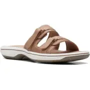 Cloudsteppers by Clarks Womens Breeze Piper Slide Sandals Shoes BHFO 1140