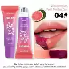 New Tear Off Lip Gloss Tattoo Lip Lacquer Tinted Blush Non-sticky Cup Cheek Tint