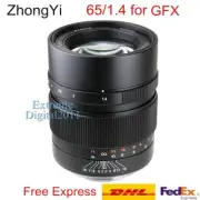 Zhongyi Mitakon Speedmaster 65mm F1.4 Large Aperture Lens for Fuji GFX 100S 50S