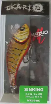 MATZUO IKARI (Anger) Shad - 1/2 oz. - 3" - Rusty Craw