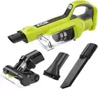 RYOBI 18V CORDLESS POWERED BRUSH HAND VACUUM W/ ATTACHMENTS (TOOL ONLY) PCL700B