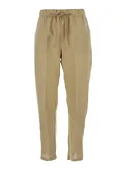 Semi Couture Elastic Waist Drawstring Pants 44,IT44 Green