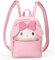 Sanrio 157686 Face Backpack, My Melody PU Leather, For Ages 3 and Up