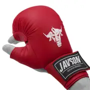 Javson Karate Gloves Red Mitts - Small