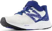 [New Balance] Fresh Foam Arishi v4 Bungee Lace with Hook and Loop Top Strap Trainers, Black, EU 43