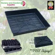 Restricted Drainage Seedling Propagation Plant Tray - Pack of 2 Trays