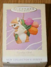 New Hallmark Keepsake Ornament Garden Club, Chipmunk, Spring, Collector, 1995
