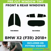 For BMW X2 (F39) 2018+ Full Pre Cut Window Tint Kit Front & Rear Tinting Film