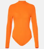 [Farm Rio] Farm Rio Orange knitted bodysuit AU 14 orange