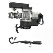 49cc 50cc Pull Start Engine Motor + Exhaust Pipe for Mini Apollo Scooters Pocket