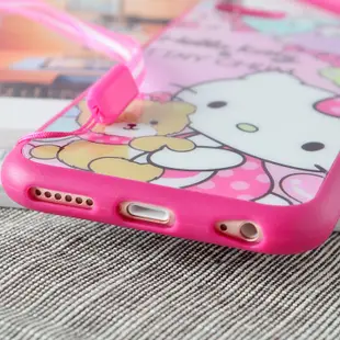 【GET IT】HELLO KITTY 掛繩iphone6/6S矽膠保護套軟殼外殼手機殼