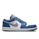 NIKE AIR JORDAN 1 LOW TRUE BLUE 白灰藍【A-KAY0】【553558-412】