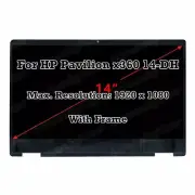 For HP Pavilion x360 14-DH L51119-001 14" FHD LCD Display Touch Screen Assembly