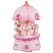 Light Up Carousel Music Box Female Night Lights