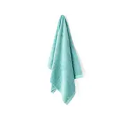 ESPRIT Isle 800 GSM Cotton Textured Absorbent Bath/Shower Floor Mat Aqua