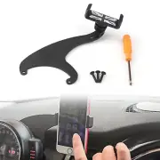 Grey Union Jack Car Mobile Phone Holder Stand Kit For Mini Cooper F54 F55 F56 US (for: Mini)