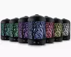 Devanti Ultrasonic Aroma Diffuser Aromatherapy LED Lights Iron Humidifier Forest