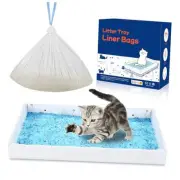 12 Pack Litter Box Liners Compatible with Safe Pets Scoopfree Cat Litter Box