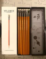 Blackwing Volume 4 ~Box of 12~ MARS Rust Color, Sand Texture, Soft Graphite