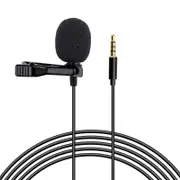 Microphones Lavalier Is Suitable For Bloggers Lapel Clip Type Omnidirectional Capacitor Iphone Ipad Samsung Android Windows Smartphone Other Mobile Ac