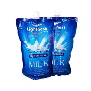 Lightness Verdon MILk Hair Rebonding Cream set 1250mL*2 ( Straight&silky)
