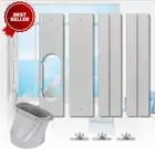 Portable Air Conditioner Window Kit Adjustable Sliding Plate 5.9" Exhaust Hose