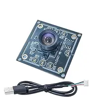 USB Camera Module, Camera Module for Computers, 1 Megapixel Camera Module Board OV9732 Sensor, USB Interface, Webcam Board with Wide Angle Lens for Most Computer Systems, Laptop, Smartphone