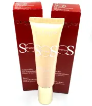 Clarins SOS Face Primer Base #02 Peach: Blurs Imperfections Set of 2 New