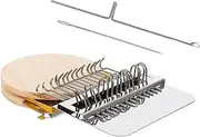 EPIGEIST 1Set Mini Wooden Weaving Loom for Educational Puzzle for Hand Knitting Fun Crafting Tool for Boys and Compact and Creative Weaving Supplies