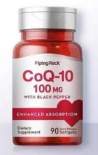 在飛比找Yahoo!奇摩拍賣優惠-Piping Rock增強吸收輔酶 Q10  CoQ10 1
