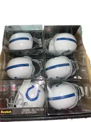 Scotch Indianapolis Colts Football Helmet Magic Tape Dispenser+1 Roll 3/4 x 350"