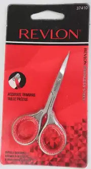 Revlon Stainless Steel Cuticle Nail Scissors Comfort Handles Free Shipping